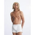 thumbnail image 2 of Calvin Klein Men's Cotton Classics 7-Pack Trunk; Color: White; Size: Large, 2 of 4