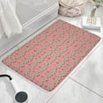 thumbnail image 3 of Pink Christmas Tree Pattern Flannel Non Slip Door Rugs,Washable Door Mats Indoor,Decorative Door Mats,Dirt-Resistant and Absorbent Doormat for Entrance,Bedroom,Kitchen,Bathroom,23.5x16in(60x40cm), 3 of 5