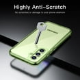 thumbnail image 4 of JETech Case for Samsung Galaxy A54 5G 6.4-Inch, Non-Yellowing Shockproof Bumper Protective Phone Cover, Anti-Scratch Hard PC Back (Lime), 4 of 6