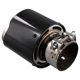 thumbnail image 1 of Car Bright Carbon Fiber Exhaust Tip 60-101MM Car Exhaust Pipe, 1 of 5
