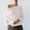 White, variant on RKSTN sweaters for women Women's One Shoulder Loose Long Sleeved Knitted Sweater early fall fashion