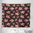 thumbnail image 1 of Rose Tapestry, Pattern with Old Fashioned Corsage and Bouquets Antique Feminine Floral Inspired Grace, Fabric Wall Hanging Decor for Bedroom Living Room Dorm, 5 Sizes, Multicolor, by Ambesonne, 1 of 1
