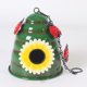 thumbnail image 4 of Comedero colgante de hierro para pájaros | Decoración de jardín y estación de alimentación para aves | Adorno para patio o balcón | Comedero de metal artesanal para atraer aves silvestres, 4 of 7