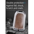 thumbnail image 4 of Key Fob Cover Compatible with Chevrolet Silverado Traverse Equinox GMC Sierra 1500 2500HD 2021-2025 Leather/Zinc Alloy 5 Button Keychain Case Holder Protector,Black-Short keychain, 4 of 9