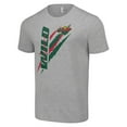 thumbnail image 2 of Men's Starter  Heather Gray Minnesota Wild Color Scratch T-Shirt, 2 of 3