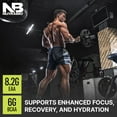 thumbnail image 6 of NutraBio Alpha EAA Hydration and Recovery Supplement - Full Spectrum EAA BCAA Matrix with Electrolytes, Nootropics, Coconut Water - Recovery, Energy, Focus, and Hydration Supplement - Peach Tea, 6 of 8