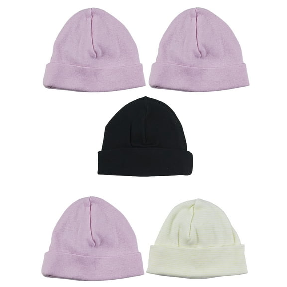Bambini Girls Baby Cap (Pack of 5)