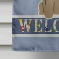 thumbnail image 4 of Caroline's Treasures BB5683CHF Pekingnese Tan Welcome Flag Canvas House Size , Large, multicolor, 4 of 4