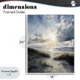 thumbnail image 4 of Stupell Industries Contemporary Sunshine On The Beach White Framed Giclee Art, 16 x 20, by Franklyn Gregory, 4 of 8