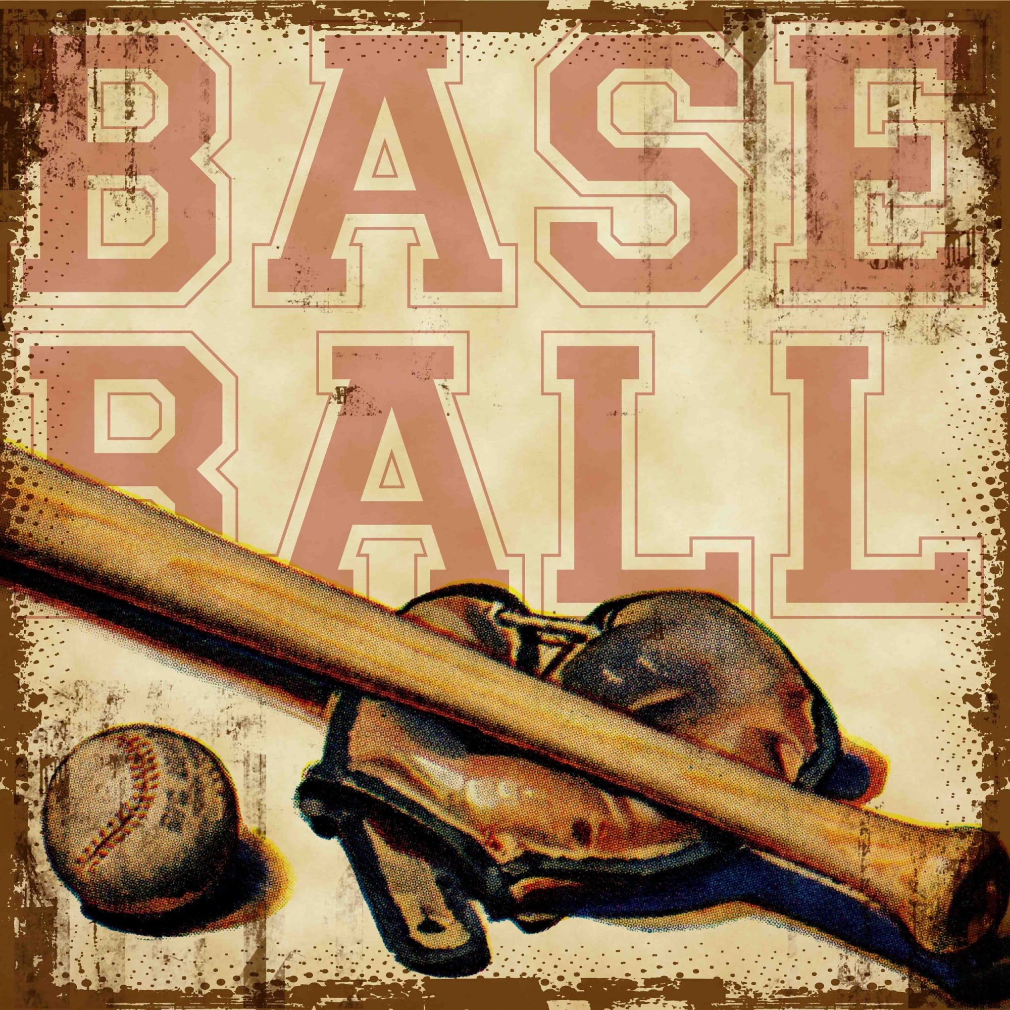 Marmont Hill Baseball by Saturday Evening Post Painting Print on Canvas