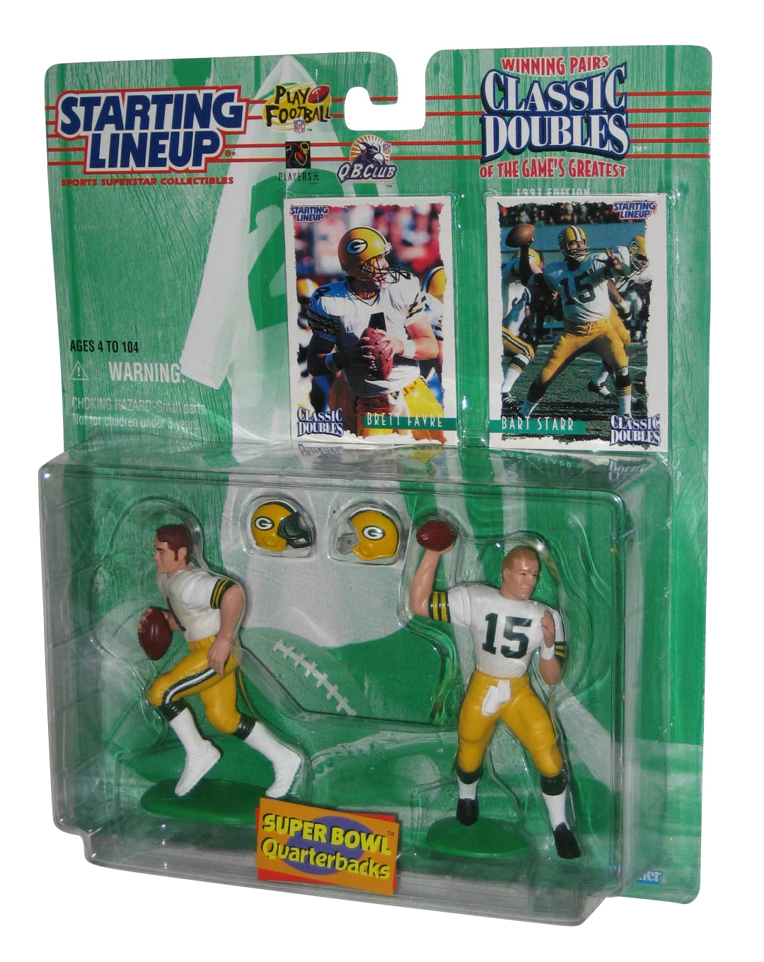 Brett Favre 1997 Kenner Starting Lineup 10th Year Edition Action Sports Figure for sale online 