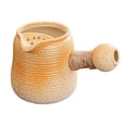 thumbnail image 2 of Tetera de cerámica para hervir agua caliente, portátil, duradera con mango antiescaldaduras, Infusor de té para casa de té, Hotel al aire libre, D BLESIY Tetera, 2 of 8