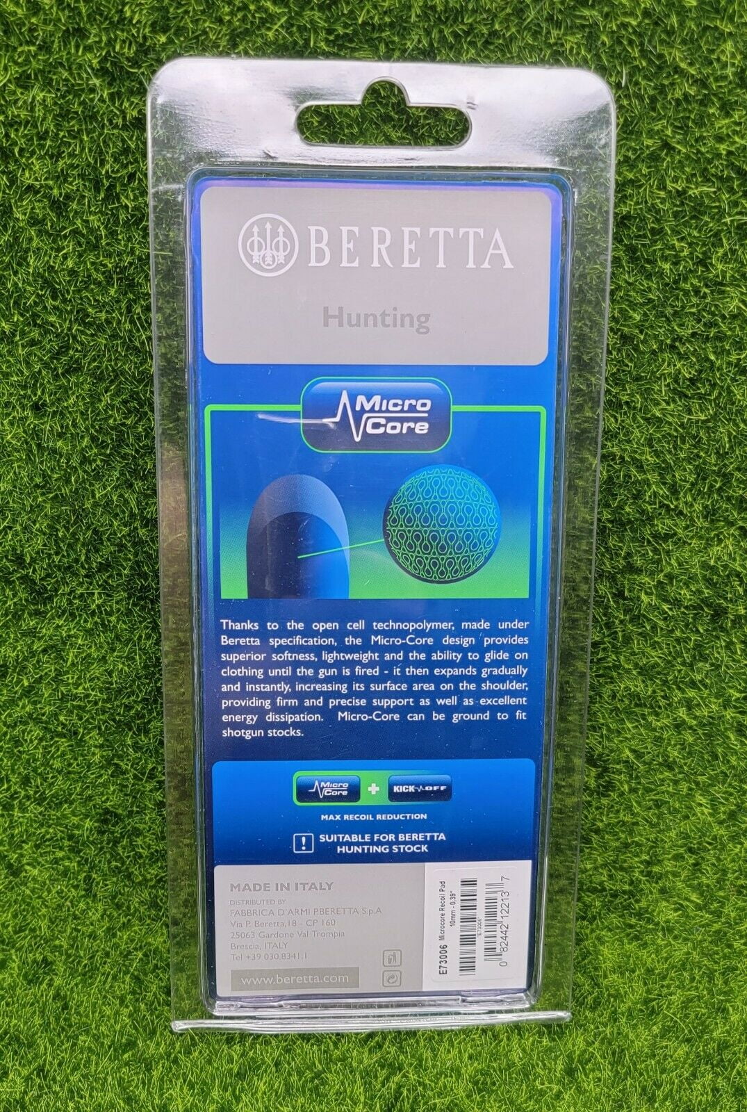 Beretta Micro-Core Recoil Pad - Field, 10mm, Black