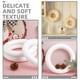 thumbnail image 3 of 6 piezas de corona de espuma con forma de círculos redondos de espuma, anillos de corona de poliestireno blanco para manualidades, decoraciones de boda, decoración navideña y navideña, 3 of 8