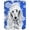 White, variant on Carolines Treasures SC9775LCB White Standard Poodle Winter Snowflakes Glass Cutting Board Large, 12H x 16W, multicolor