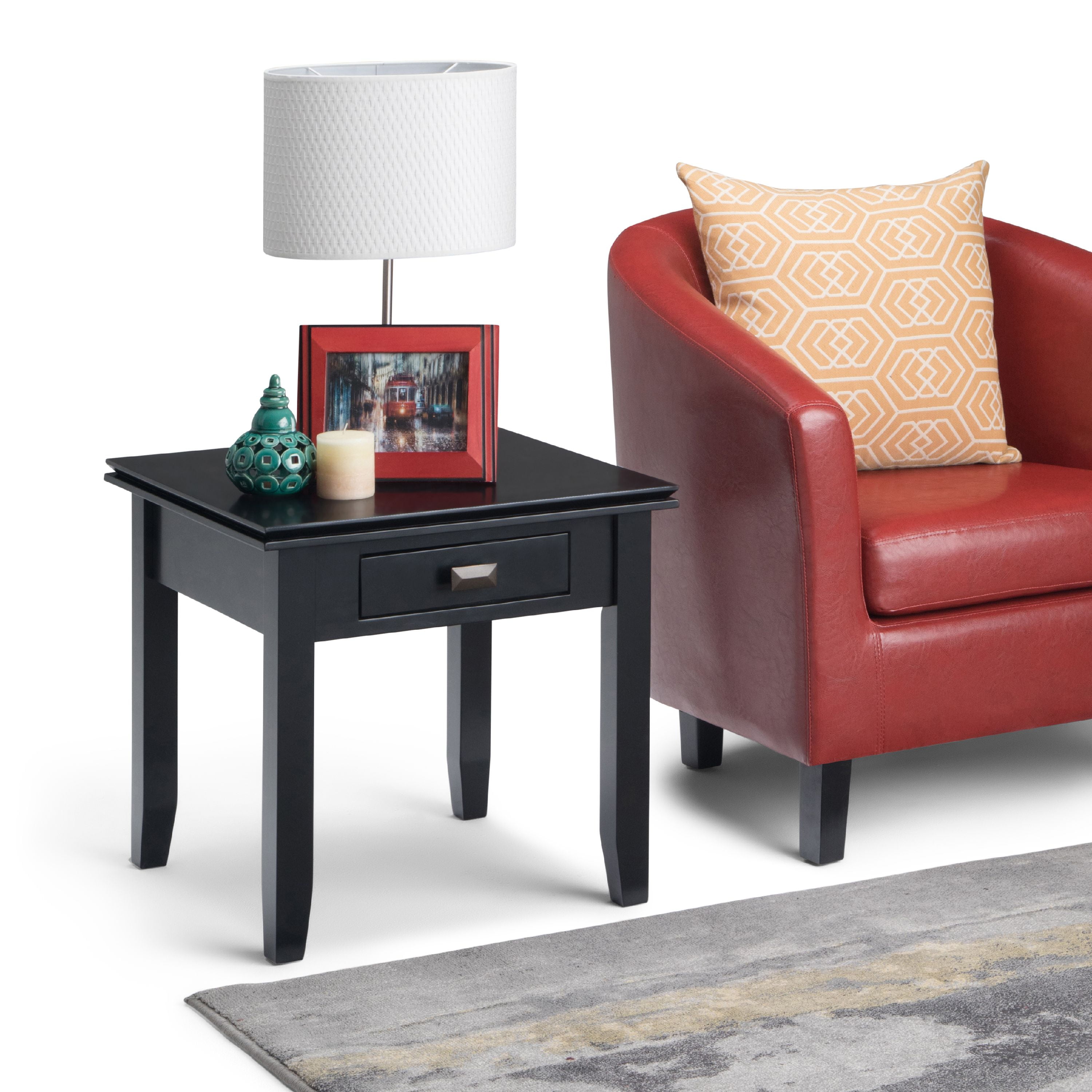 Simpli Home Artisan End Table