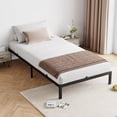 thumbnail image 2 of Tamaño completo-size metal marco de cama con heavy gauge steel slats y non-slip pads para silent nighttime use, 2 of 8