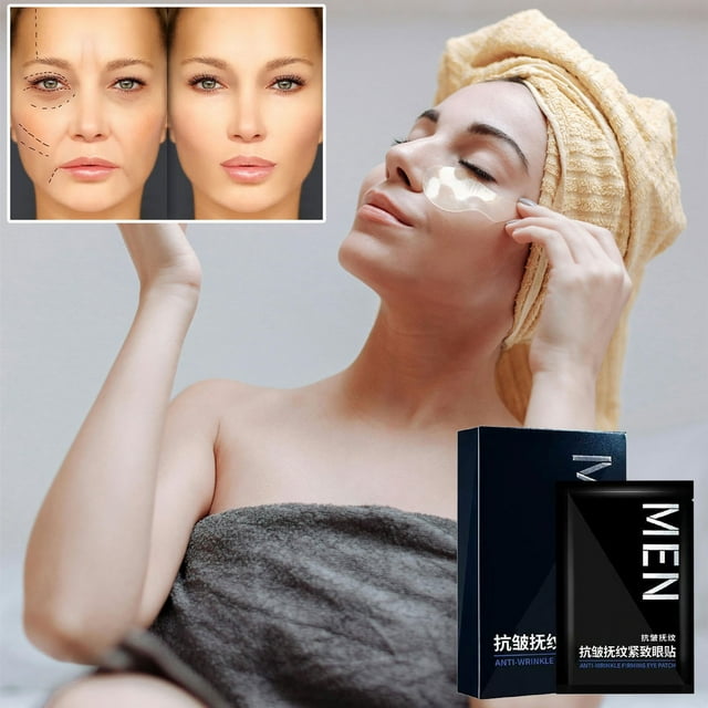 Qocolhg jusqu'à 50 % de Réduction Soins Personnels et Beauté Liquidation! Masque pour les Yeux Patch Anti-Rides Raffermissant Poches sous les Yeux Hydratant Multi-Effet pour Hommes et Femmes, Cadeaux pour Femmes