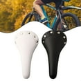 thumbnail image 2 of Mosiee Rivet Pu Leather Fixed Gear Mtb Fixie Bike Track Bicycle Cycling Saddle Rivet Saddle Bicycle Seatcushionaccessories, 2 of 8