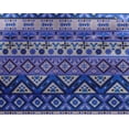 thumbnail image 5 of oneOone Georgette Viscose Medium Purple Fabric African Tribal Sewing Craft Projects Fabric Prints By Yard 42 Inch Wide, 5 of 6