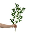 thumbnail image 6 of LIORAGLJ 20.86 Inches Simulated Green Plant with Butterflies Leaf Olive Eucalyptus for Office Home Decoration Artificial Foliage, 6 of 6