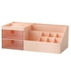 thumbnail image 3 of Rack de Almacenamiento para Muebles de Maquillaje, Organizador de Cosméticos, Caja de Maquillaje de Labios de Plástico de Escritorio, Rosa, 3 of 3