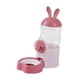 thumbnail image 5 of Dispensador de agua para gatos y perros, botella bebedero de superficie lisa, práctico bebedero para codornices, erizos, conejos y chinchillas. rosa, 5 of 8
