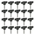 thumbnail image 1 of Unique Bargains 20Pack 304 Acier Inoxydable de Serrage Bouton de Vis T en Forme de Vis de Pouce M6 x 30mm, 1 of 5