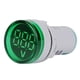 thumbnail image 1 of Indicador medidor voltaje 22 mm DC 6-100V señal voltímetro LED (verde), 1 of 8