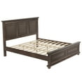 thumbnail image 2 of Llinc Store Traditional Pinewood Vintage King Bed Town And Country Style Platform Bed Frame with Headboard, Brown, 2 of 6