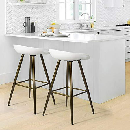 Simple Modern Style High Counter Stool, Best Bar Stools For White Kitchen