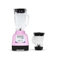thumbnail image 1 of Licuadora Nutrimix 2 Velocidades + Pulso con Vaso de Vidrio 1.2L y Vaso Plástico 750 ml Rosa, 1 of 1