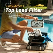 Dolphin Nautilus CC Plus Robotic Pool Vacuum Cleaner with Wi-Fi Control Universal Caddy for No-Hassle Storage for Above/In-Ground Pools up to 50 FT in Length