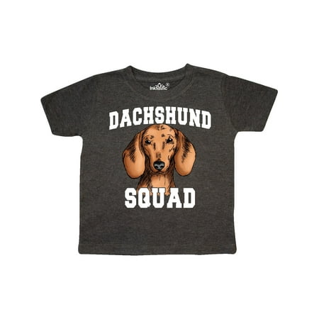 

Inktastic Dog Dachshund Squad Gift Toddler Boy or Toddler Girl T-Shirt