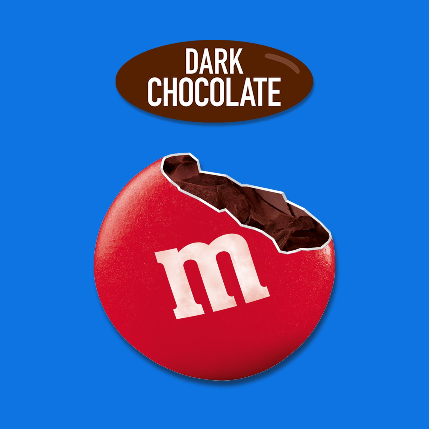 M&M's Dark Chocolate Candy, Family Size - 18 oz Bulk Bag