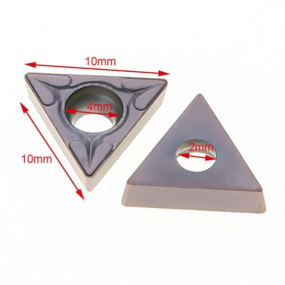 10Pcs Tcmt110204/Tcmt 731 Carbide Inserts Blades Lathe Turning Boring Tool