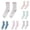 B9_Khaki*1+Pink*1+Light blue*1+Dark Blue*1+Purple*1_5PC, variant on Fuzzy Socks for Women Warm Indoor Sleep Slippers Sock Slipper Socks Cozy Fluffy Coral Fleece Home Socks Women's Socks & Hosiery Sleeping Socks Ballet Flat Socks christmas Fuzzy Socks Blue A