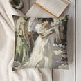 thumbnail image 3 of YINGXI Joaquin Sorolla Throw Pillow Covers Mending The Sail Decorative Cushion Cases for Couch Living Room 24x24in, 3 of 5