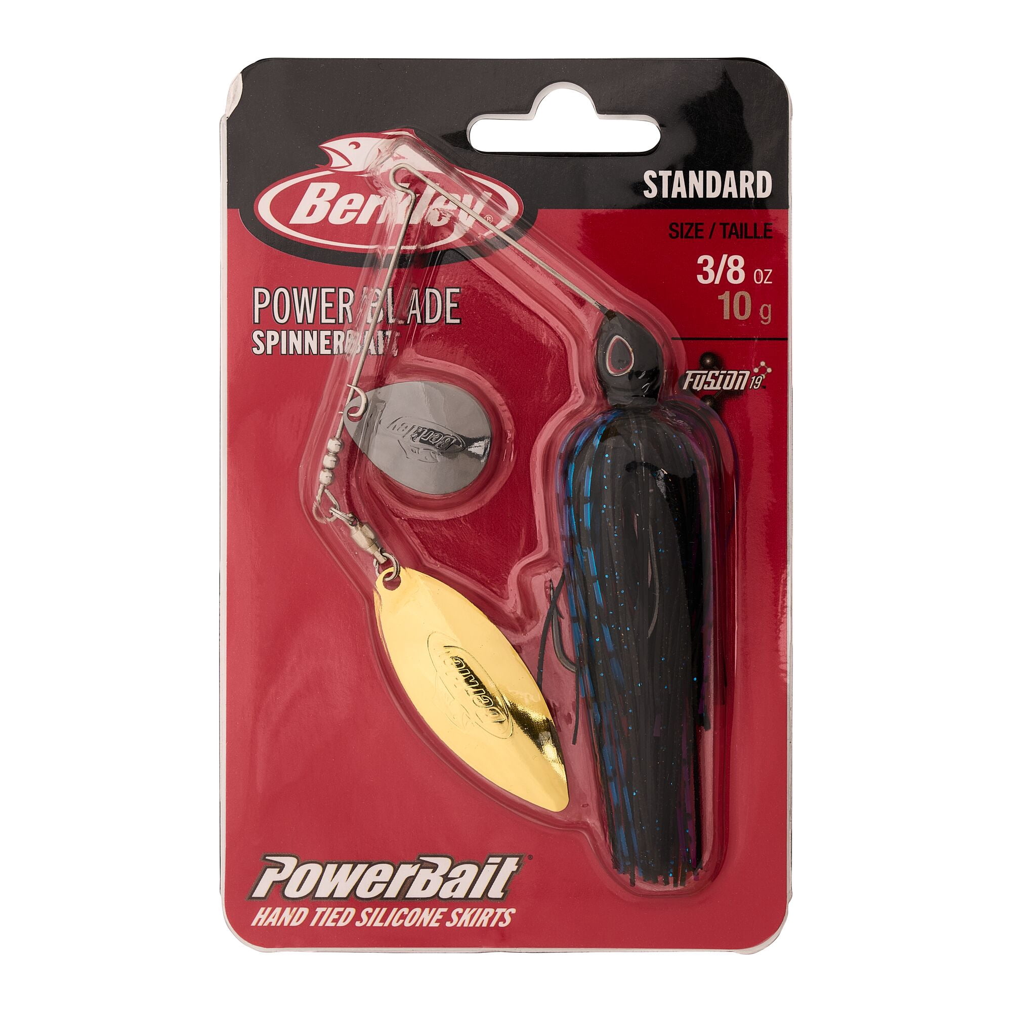 Berkley Power® Blade Standard, Spinnerbaits, BL Special/Black Nickel + Gold (1 Count)