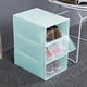 thumbnail image 3 of Caja de almacenamiento de zapatos apilable transparente Sincero Verde 33x23x13cm, 3 of 9