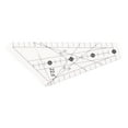 thumbnail image 4 of Tailor Ruler, Slot Design Transparent 22.5 Degrees Quilting Ruler  For Sewing For DIY Craft 8ft, 4 of 8