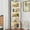 White 01, variant on Corner Bookshelf S-Shaped with Anti-tip Device, LED Light, 5-Tier Bookshelf Corner Shelf L-Shaped Bookcase Display Shelf for Home Office, Living Room, Bedroom, White