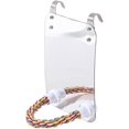 thumbnail image 1 of Pet Paradise, Acrylic Mirror with Colorful Rope Perch, Best Gift for Bird Lovers Easy Installation For Kitchen Bathroom Sink Area (Versatile), 1 of 1