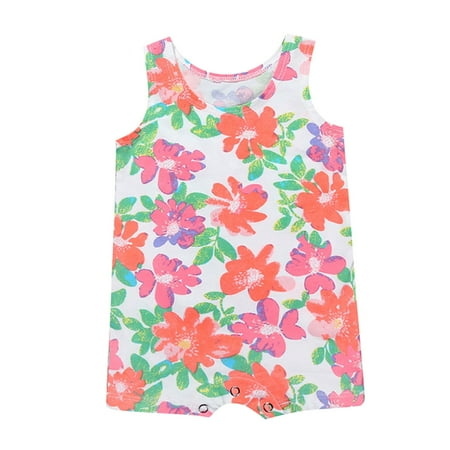 

XYIJANI Baby Girl Shorts Infant Men S Baby Jumpsuit Summer Boys Girls Sleeveless Jumpsuit Newborn Climbing Suit Ha Clothes 18 Month Old Boy Clothes Baby Girl 18 Months Clothes (C 73)