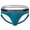 1Pack:Green, variant on Men's Comfortable Tagless Breathable Thong Underwear, Black, 1-Pack, XXL