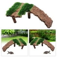 thumbnail image 6 of Turtle Basking Platform Tortoise Resting Terrace Climbing Ladder Design Easy to Climb for Terrarium Tank Multifunctional easy to clean Durable 16x9x6cm B, 6 of 8