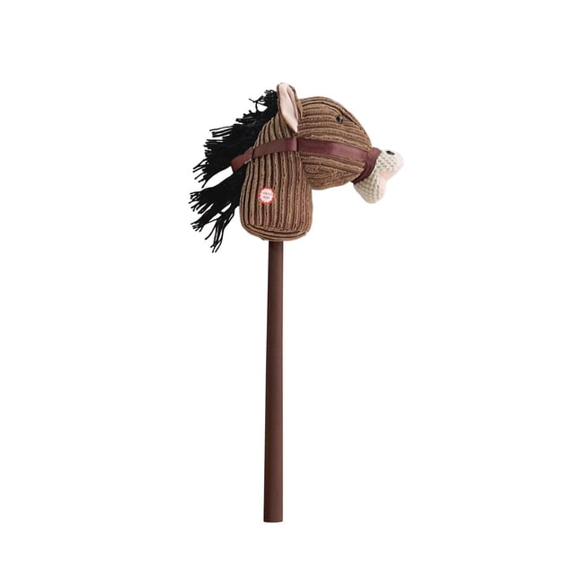 Lipstore Bâton Cheval Jouet de Passe-Temps Jouet de Jeu d'Imitation Jouets Interactifs Cheval Réaliste sur Café