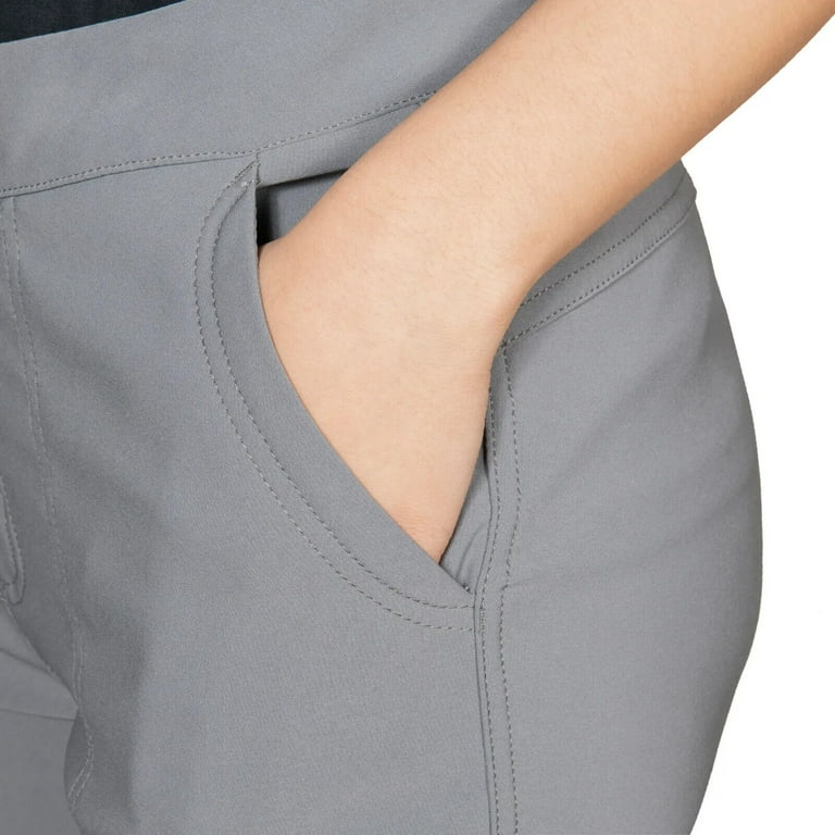 Columbia Womens Straight Leg Fleece Lined Pant City Gray 6