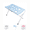 Blue, variant on 2026 New Dog Grooming Stand Foldable Quick Dry Mesh | DO NOT let a dog mom see this, 8‑Hole Breathable Mesh Pet Grooming Bath Stand for Cat Dog Home Grooming Nail Clipping Bath Work Blue
