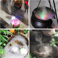 thumbnail image 3 of USB 4 LED Brume Ultrasonique avec Protection contre les Éclaboussures, Fontaine Intérieure avec Fonction d'Eau, Brumisateur Portable pour Reptiles, Humidificateur d'Air, 1 * USB Brume Ultrasonique 1 * Protection contre les Éclaboussures, Noir & Blanc, 3 of 6
